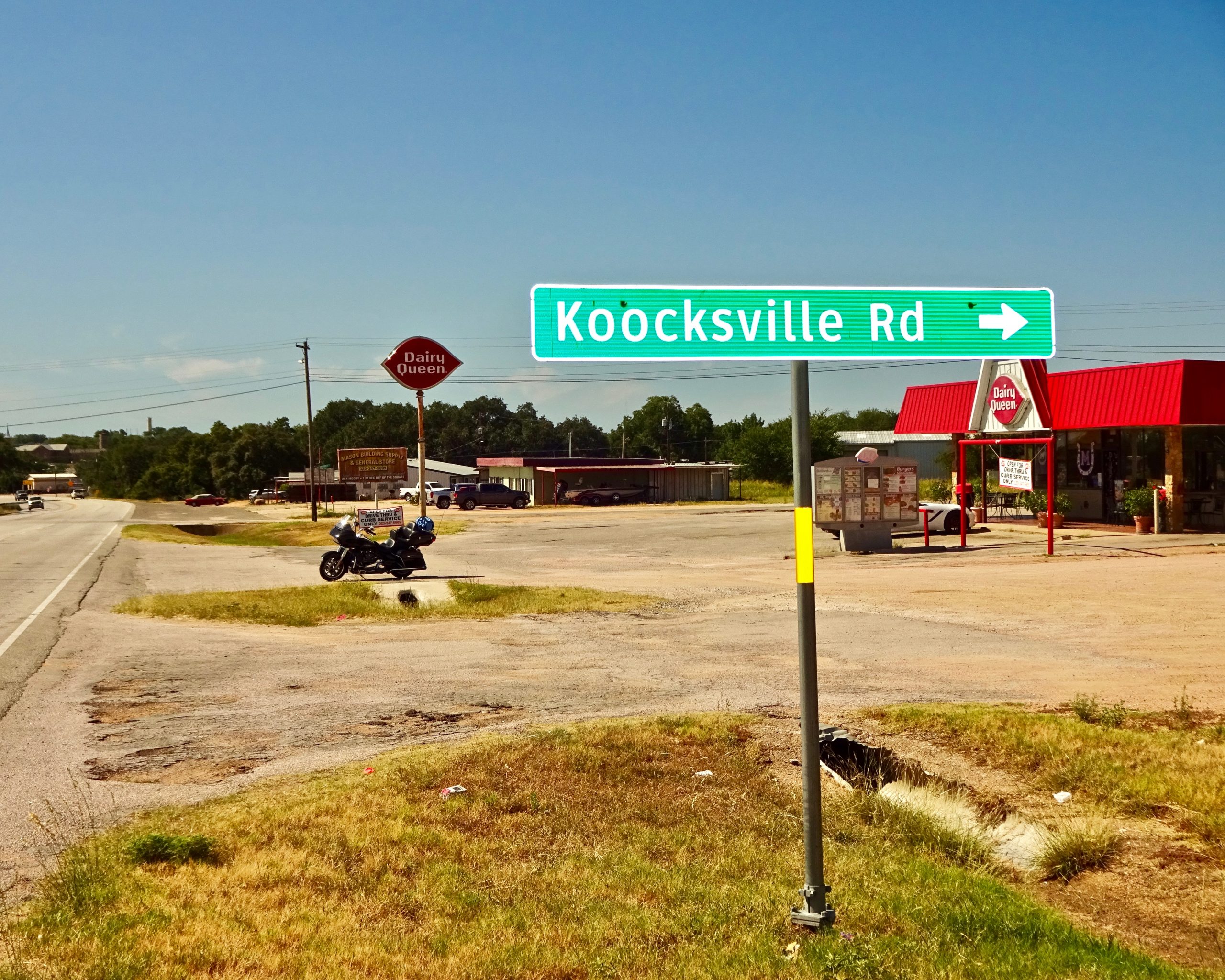 Koocksville Road, Texas July 2020